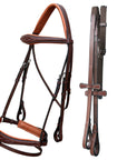 ExionPro Anatomical Dressage Bridle with Reins