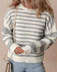 Dylan Stripe Drop Shoulder Sweater