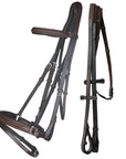 ExionPro Pressure Relief Crown Dressage Bridle with Web Reins