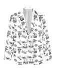 Baha Ranch Cowboy Print Women's Western Blazer