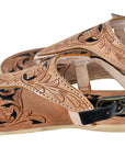 American Darling Hand Tooled Genuine Western Leather Sliper