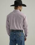 George Strait® Long Sleeve Button Down Two Pocket Plaid Shirt