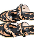 American Darling Hand Tooled Genuine Western Leather Sliper