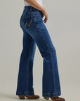 Wrangler Ultimate Riding Jean Willow Mid-Rise Trouser -Parker