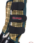 UV Protected Horse Fly Boots With Fleece Lining Plaid