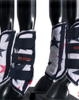 L M S  Xl Hilason Horse Fly Boots Uv Protection Fleece Lined 4 Pack