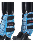 UV Protected Horse Fly Boots With Fleece Lining Plaid