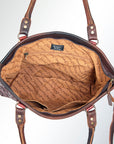 American Darling Tote Hand Tooled Genuine Leather Women Bag Western Handbag Purse