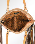 American Darling Cross Body I Hand Tooled Hair-On Genuine Leather Women Bag Western Handbag Purse