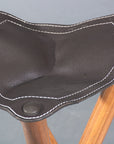 HILASON Hunting Tri Leg Portable Stool For Hiking Gardening And Beach