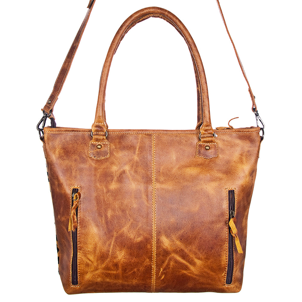 American Darling Tote Hair on Genuine Leather Western Women Bag Handbag Purse | Travel Bags College Casual