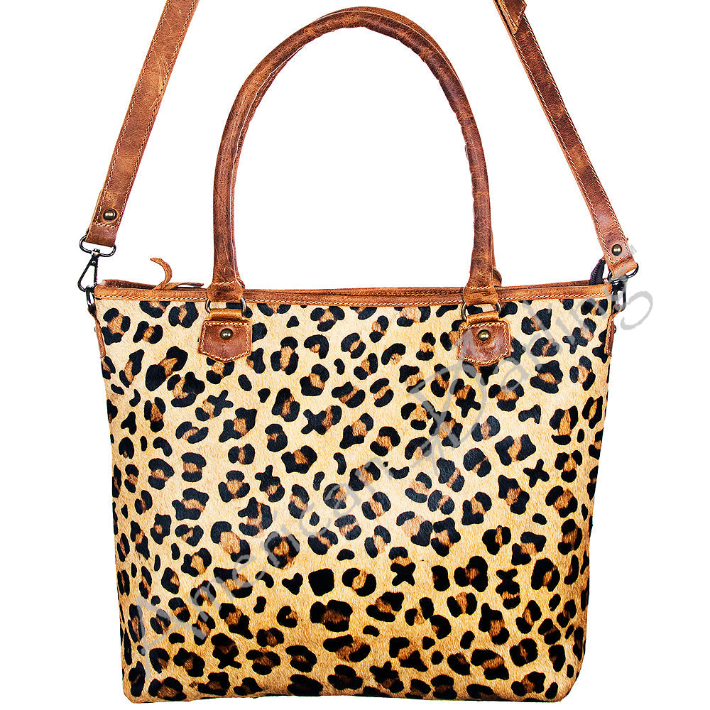 American Darling Tote Hair on Genuine Leather Western Women Bag Handbag Purse | Travel Bags College Casual