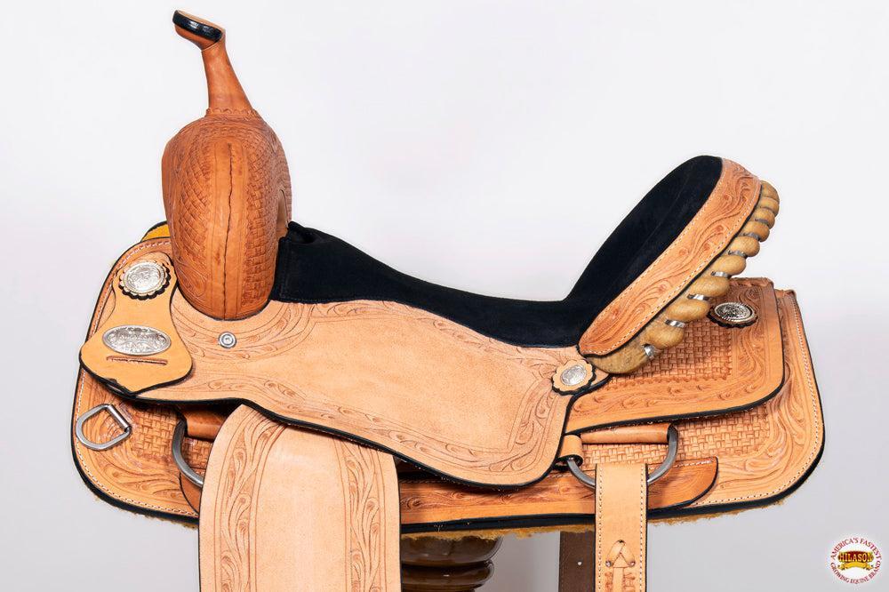 Western Horse Ranch &amp; roping Saddle American Leather Hilason