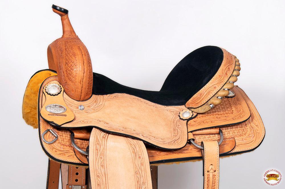 Western Horse Ranch &amp; roping Saddle American Leather Hilason