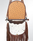 American Darling Messenger Hair on Genuine Leather Western Women Bag Handbag Purse | Cute