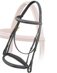 ExionPro Thin Noseband Padded Hunter Bridle with Reins