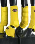 HILASON L M S Horse Front Rear Hind Leg Sport Boots & Bell Boots 6 Pack