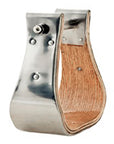 Hilason Horse Bell Stirrups Bound Stainless Steel