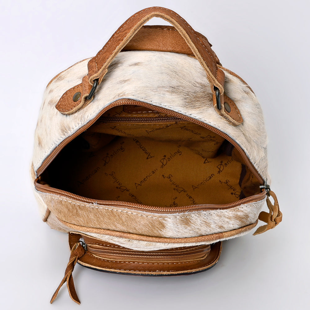 American Darling Hair On Genuine Leather Women Bag Western Handbag Purse
