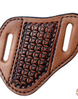 Hilason Western Style  Knife Scabbard Sheath Cover Genuine Leather