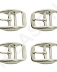 3/4 In Die Cast Double Bar Buckle Nickel Plt. By Hilason – Hilason