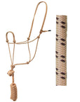 Hilason Basic Two-Toned Poly Rope Halter with 8' Lead – Durable, Lightweight & Hardware-Free