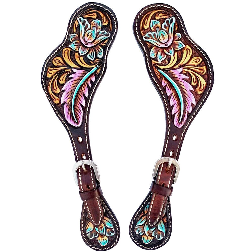 Handcrafted Genuine Leather Spur Straps For Men And Women Premium Western Equipment