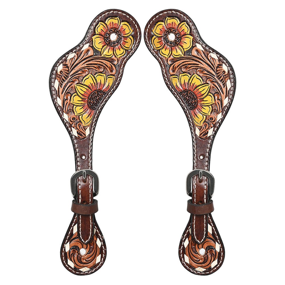 Handcrafted Genuine Leather Spur Straps For Men And Women Premium Western Equipment