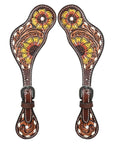 Handcrafted Genuine Leather Spur Straps For Men And Women Premium Western Equipment