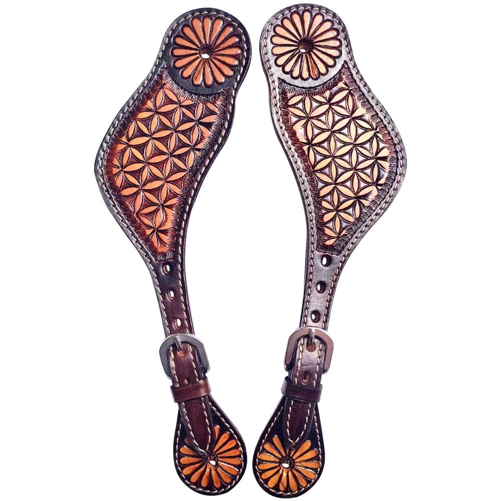 Handcrafted Genuine Leather Spur Straps For Men And Women Premium Western Equipment