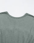 Daniela Gathered Seam T Shirt