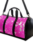 American Darling Handmade Leather Duffle Bag for Women, Cowhide Travel Handbag with Shoulder Strap