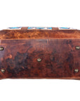 American Darling Duffel Hair On Genuine Leather Women Bag Western Handbag Purse