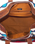 American Darling Duffel Hair On Genuine Leather Women Bag Western Handbag Purse