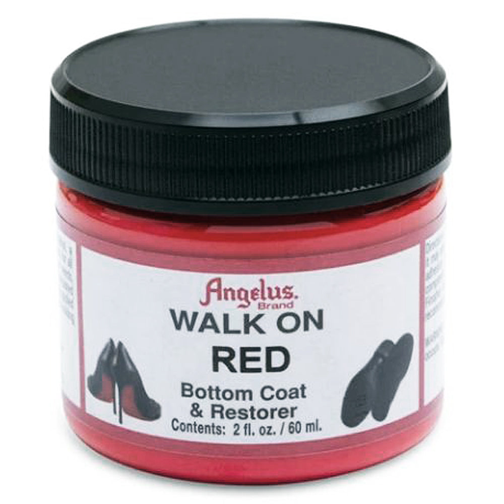 Angelus Leather Walk On Red Bottom Coat &amp; Restorer 2 Oz.