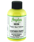 Angelus Neon Acrylic Leather Paint 4 Oz.