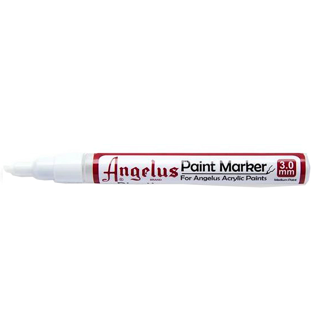 Angelus Brand Medium Paint Marker Acrylic Leather Vinyl 3 Mm