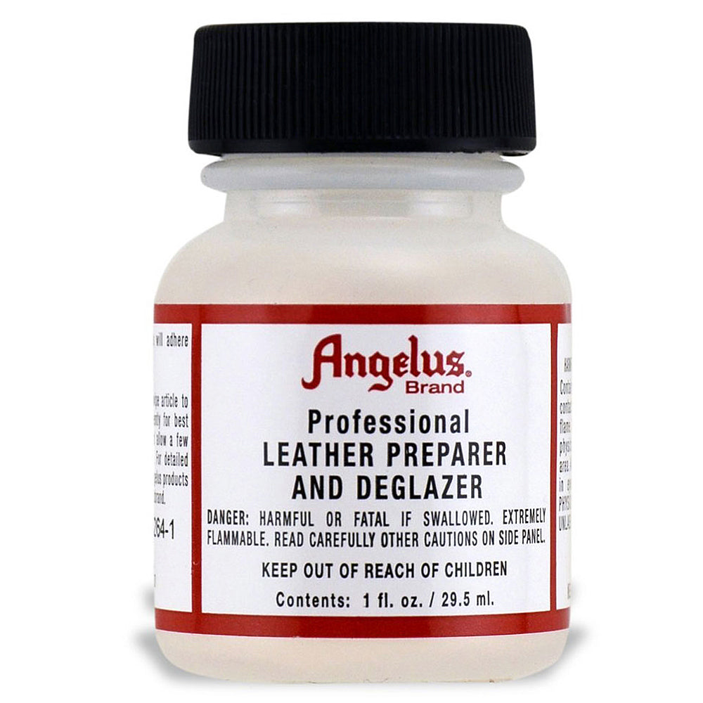 Angelus Leather Preparer And Deglazer Clear 1 Oz
