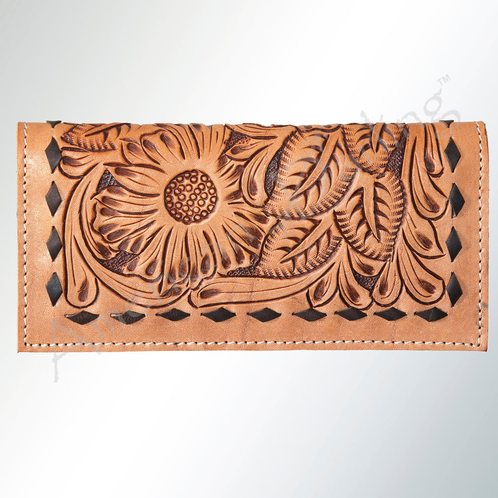 Hair On Genuine Leather Wallet For Women Western Style Purse