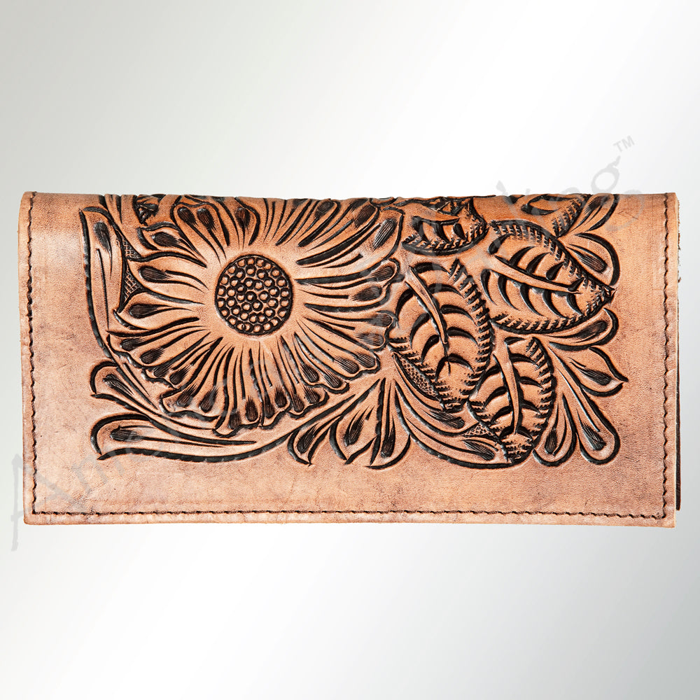 Hair On Genuine Leather Wallet For Women Western Style Purse