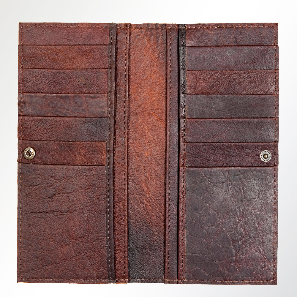 Hair On Genuine Leather Wallet For Women Western Style Purse
