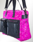 Hair On Leather Western Style Women's Briefcase