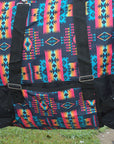Hilason 1200D Ripstop Waterproof Turnout Winter Horse Blanket Aztec