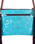American Darling Small Crossbody Saddle Blanket Genuine Leather women bag western handbag purse