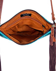 American Darling Small Crossbody Saddle Blanket Genuine Leather women bag western handbag purse