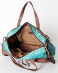 Hair On Leather Western Style Women's Briefcase