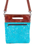 American Darling Messenger Hair On Genuine Leather Western Women Bag Handbag Purse | Cute