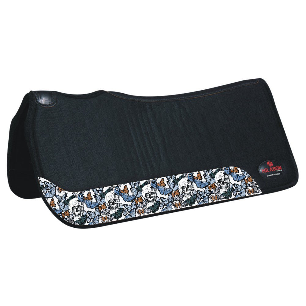 HILASON 31 In X 30 In Western Horse 100% Wool Felt Saddle Pad