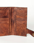 American Darling ADBG448 Wallet Hand Tooled Genuine Leather Women Bag Western Handbag Purse