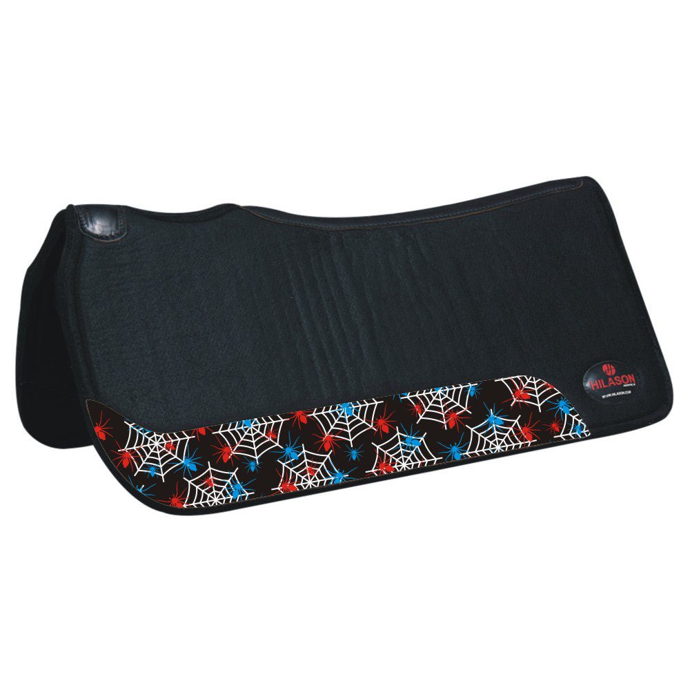 HILASON 31 In X 30 In Western Horse 100% Wool Felt Saddle Pad